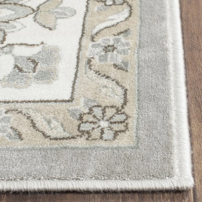 Safavieh Persian Garden Silver / Ivory PEG610 8 ft. X 10 ft. 2 in. Rectangle Rug
