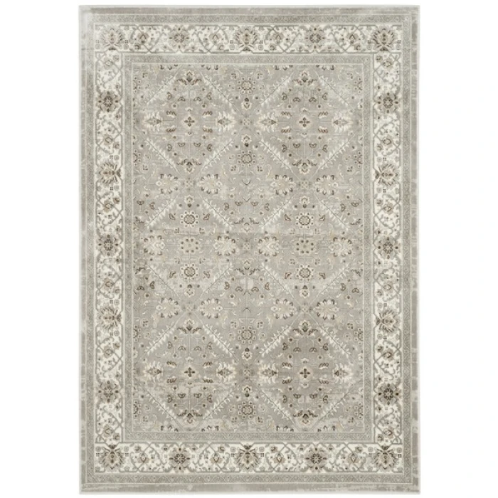 Safavieh Persian Garden Silver / Ivory PEG612 4 ft. X 5 ft. 3 in. Rectangle Rug