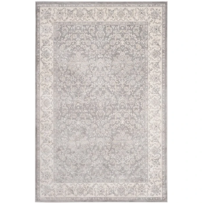 Safavieh Persian Garden Silver / Ivory PEG613 8 ft. X 10 ft. 2 in. Rectangle Rug