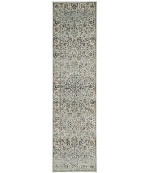 Safavieh Persian Garden Vintage Light Blue / Ivory PGV605 2 ft. 2 in. X 8 ft. Runner Rug