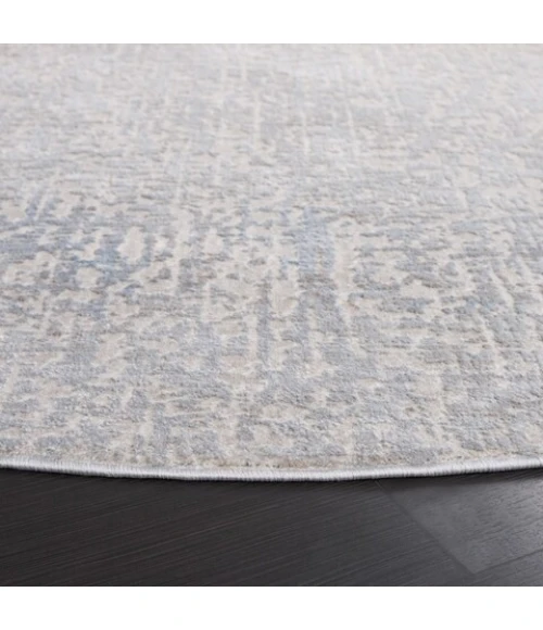 Safavieh Platinum Grey / Beige PLA554 6 ft. 7 in. X 6 ft. 7 in. Round Rug
