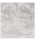 Safavieh Platinum Grey / Ivory Beige PLA556 6 ft. 7 in. X 6 ft. 7 in. Square Rug