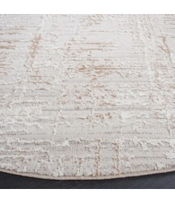 Safavieh Parker Taupe / Grey Gold PRK100 6 ft. 7 in. X 6 ft. 7 in. Round Rug