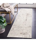 Safavieh Parker Taupe / Ivory Grey PRK100 2 ft. X 8 ft. Runner Rug
