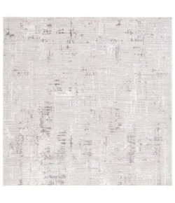 Safavieh Parker Taupe / Ivory Grey PRK100 6 ft. 7 in. X 6 ft. 7 in. Square Rug