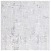 Safavieh Parker Light Grey / Ivory Grey PRK100 6 ft. 7 in. X 6 ft. 7 in. Square Rug