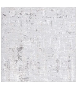 Safavieh Parker Light Grey / Ivory Grey PRK100 6 ft. 7 in. X 6 ft. 7 in. Square Rug