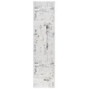 Safavieh Parker Light Grey / Black PRK100 2 ft. X 8 ft. Runner Rug