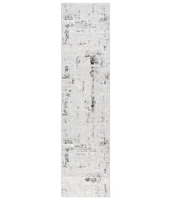Safavieh Parker Light Grey / Black PRK100 2 ft. X 8 ft. Runner Rug