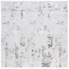 Safavieh Parker Light Grey / Black PRK100 6 ft. 7 in. X 6 ft. 7 in. Square Rug