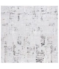 Safavieh Parker Light Grey / Black PRK100 6 ft. 7 in. X 6 ft. 7 in. Square Rug