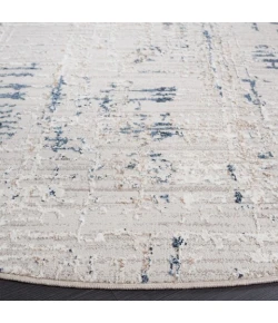 Safavieh Parker Taupe / Grey Blue PRK100 6 ft. 7 in. X 6 ft. 7 in. Round Rug