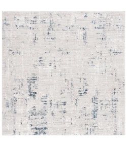 Safavieh Parker Taupe / Grey Blue PRK100 6 ft. 7 in. X 6 ft. 7 in. Square Rug