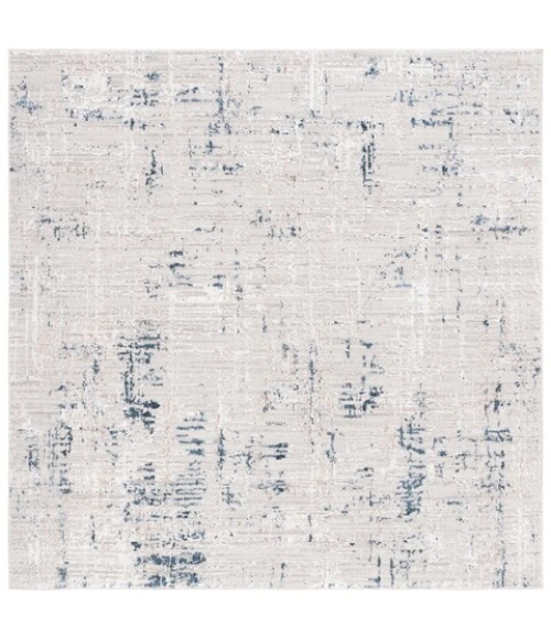 Safavieh Parker Taupe / Grey Blue PRK100 6 ft. 7 in. X 6 ft. 7 in. Square Rug