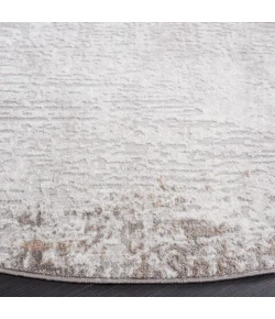 Safavieh Parker Grey / Ivory PRK101 6 ft. 7 in. X 6 ft. 7 in. Round Rug