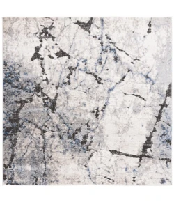 Safavieh Petra Ivory / Light Grey PTA106 6 ft. 7 in. X 6 ft. 7 in. Square Rug