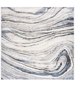 Safavieh Petra Light Beige / Blue PTA110 6 ft. 7 in. X 6 ft. 7 in. Square Rug