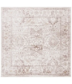 Safavieh Prestige Beige / Blue PTE118 6 ft. 7 in. X 6 ft. 7 in. Square Rug