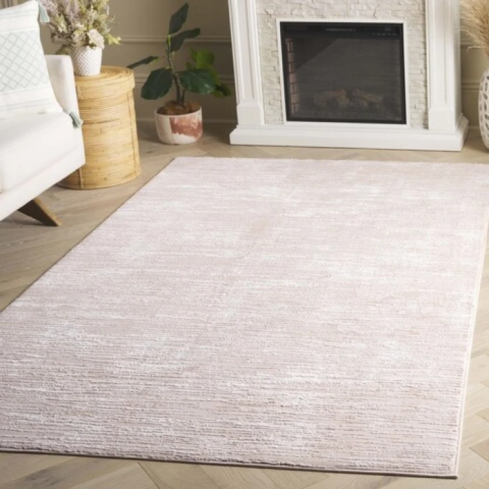 Safavieh Revive Pink / Ivory REV106 5 ft. 3 in. X 7 ft. 7 in. Rectangle Rug