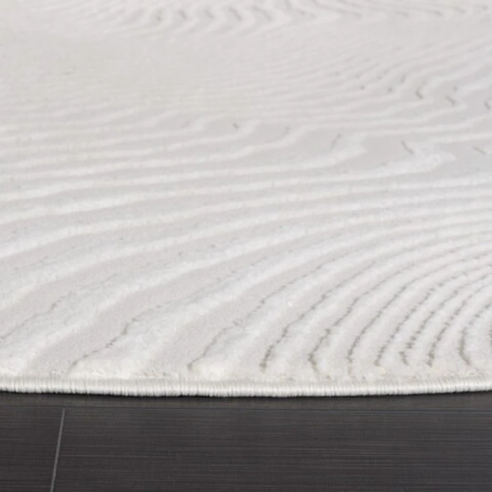 Safavieh Revive Ivory REV110 6 ft. 7 in. X 6 ft. 7 in. Round Rug