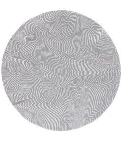 Safavieh Revive Grey REV110 6 ft. 7 in. X 6 ft. 7 in. Round Rug