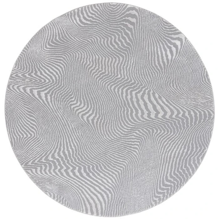 Safavieh Revive Grey REV110 6 ft. 7 in. X 6 ft. 7 in. Round Rug