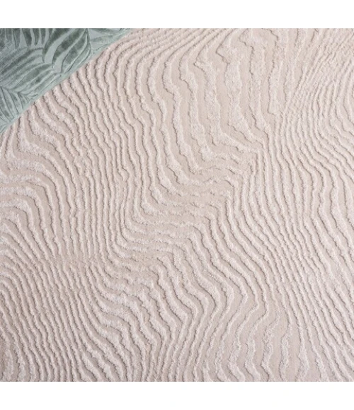 Safavieh Revive Pink / Ivory REV110 6 ft. 7 in. X 6 ft. 7 in. Square Rug