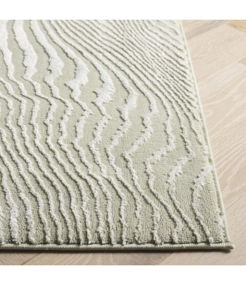 Safavieh Revive Sage / Ivory REV110 6 ft. 7 in. X 6 ft. 7 in. Square Rug