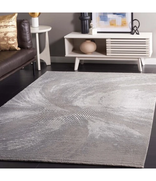 Safavieh Revive Grey REV112 5 ft. 3 in. X 7 ft. 7 in. Rectangle Rug