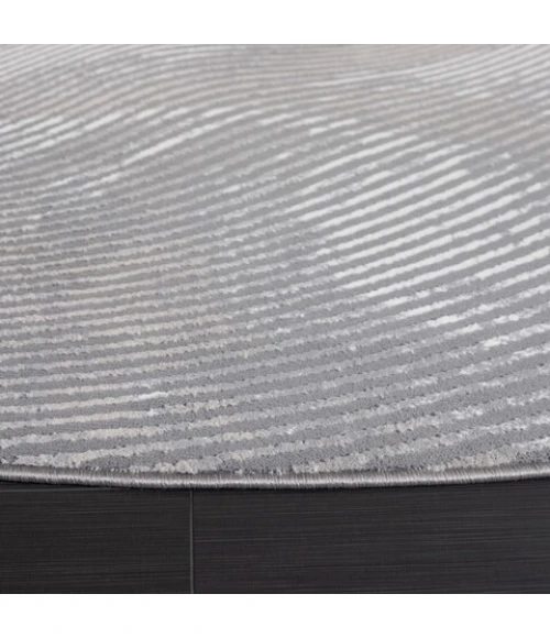 Safavieh Revive Grey REV112 6 ft. 7 in. X 6 ft. 7 in. Round Rug