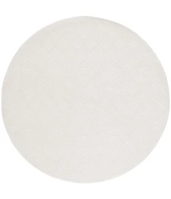 Safavieh Revive Ivory REV116 6 ft. 7 in. X 6 ft. 7 in. Round Rug