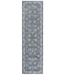 Safavieh Rosewood Ivory / Blue ROW102 2 ft. 3 in. X 8 ft. Runner Rug
