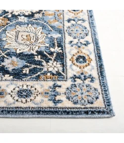 Safavieh Rosewood Ivory / Blue ROW102 2 ft. 3 in. X 8 ft. Runner Rug