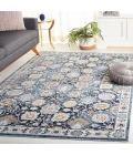 Safavieh Rosewood Ivory / Blue ROW102 9 ft. X 12 ft. Rectangle Rug
