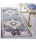 Safavieh Rosewood Ivory / Blue ROW104 2 ft. 3 in. X 8 ft. 0 in. Runner Rug