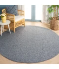 Safavieh River Grey / Charcoal RVR600 6 ft. 7 in. X 6 ft. 7 in. Round Rug