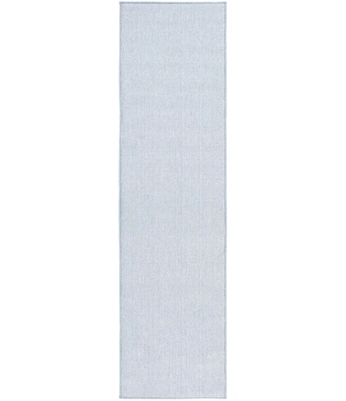 Safavieh River Blue / Ivory RVR600 2 ft. 2 in. X 8 ft. Runner Rug