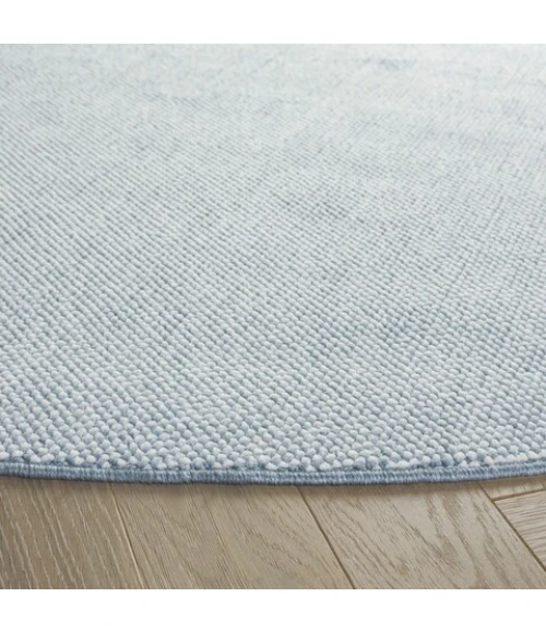 Safavieh River Blue / Ivory RVR600 6 ft. 7 in. X 6 ft. 7 in. Round Rug