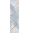 Safavieh Sarasota Blue / Light Green SAR102 2 ft. 3 in. X 9 ft. Runner Rug