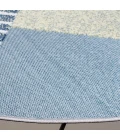 Safavieh Sarasota Blue / Light Green SAR102 6 ft. 7 in. X 6 ft. 7 in. Round Rug