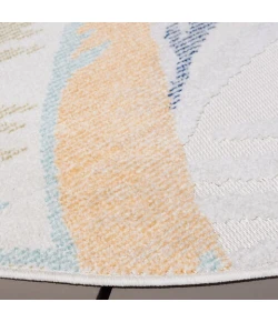 Safavieh Sarasota Light Green / Beige SAR106 6 ft. 7 in. X 6 ft. 7 in. Round Rug