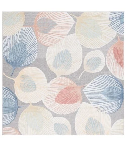 Safavieh Sarasota Beige / Grey SAR110 6 ft. 7 in. X 6 ft. 7 in. Square Rug