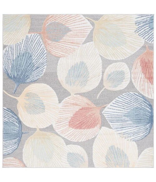 Safavieh Sarasota Beige / Grey SAR110 6 ft. 7 in. X 6 ft. 7 in. Square Rug