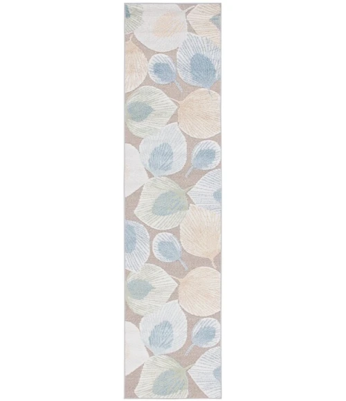 Safavieh Sarasota Grey / Brown SAR110 2 ft. 3 in. X 9 ft. Runner Rug