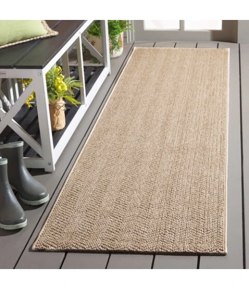 Safavieh Sisal All-Weather Natural SAW402 2 ft. 2 in. X 8 ft. Runner Rug