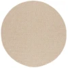 Safavieh Sisal All-Weather Natural SAW420 6 ft. 7 in. X 6 ft. 7 in. Round Rug