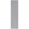 Safavieh Sisal All-Weather Dark Grey SAW420 2 ft. 2 in. X 8 ft. Runner Rug