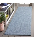 Safavieh Sisal All-Weather Blue SAW420 2 ft. 2 in. X 8 ft. Runner Rug