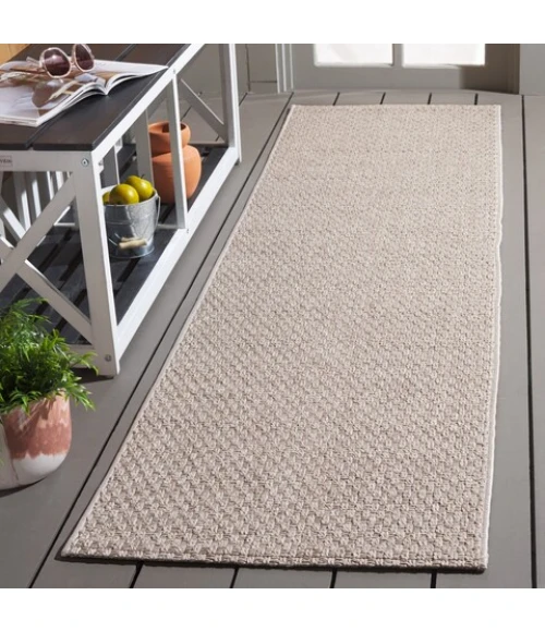Safavieh Sisal All-Weather Beige SAW460 2 ft. 2 in. X 8 ft. Runner Rug