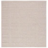 Safavieh Sisal All-Weather Beige SAW460 6 ft. 7 in. X 6 ft. 7 in. Square Rug